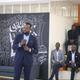 Bosun Tijani, co-founder, Co-creation Hub speaking at the Design Lab, Kigali launch